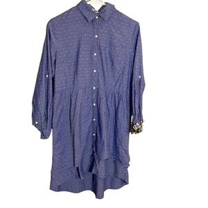 Anthropologie Isabella Sinclair Chambray Dress Size Small